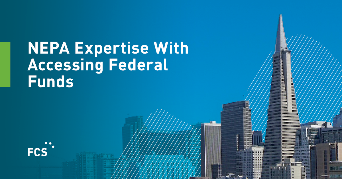 NEPA Expertise with Accessing Federal Funds image